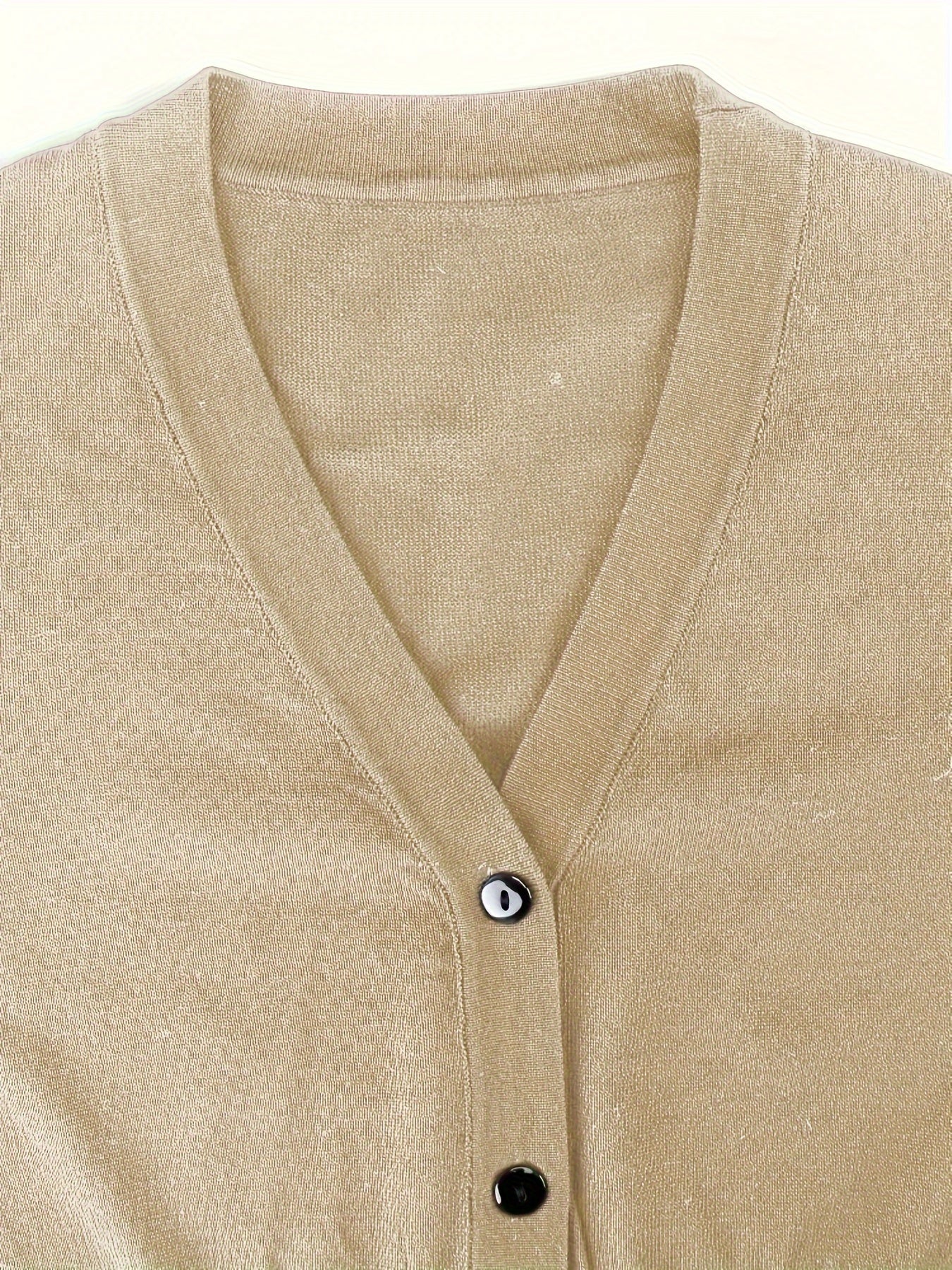 Cardigan boléro avec fermeture boutonnée