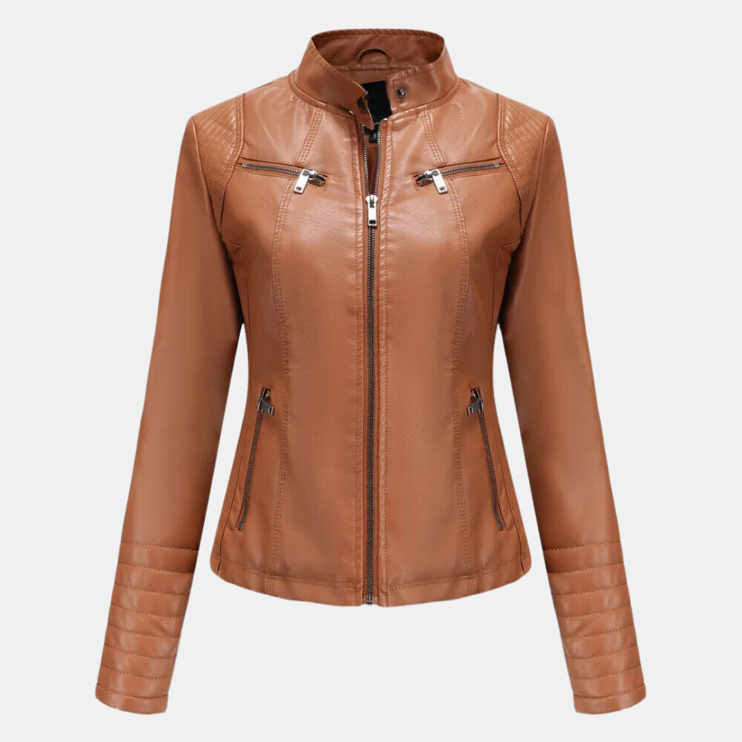 Veste pour femme en simili cuir