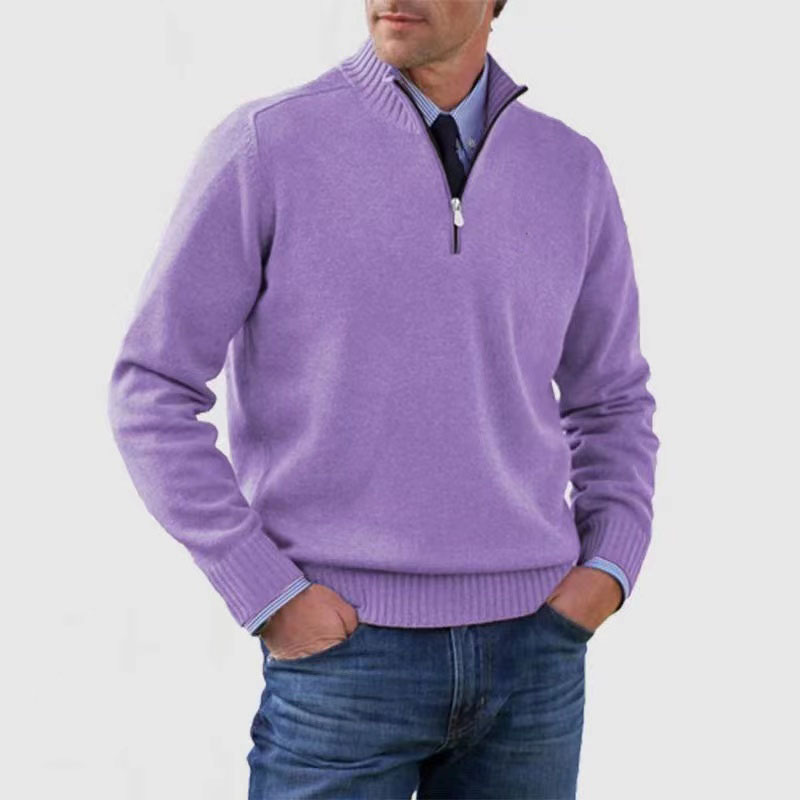 Pull demi-zip pour homme