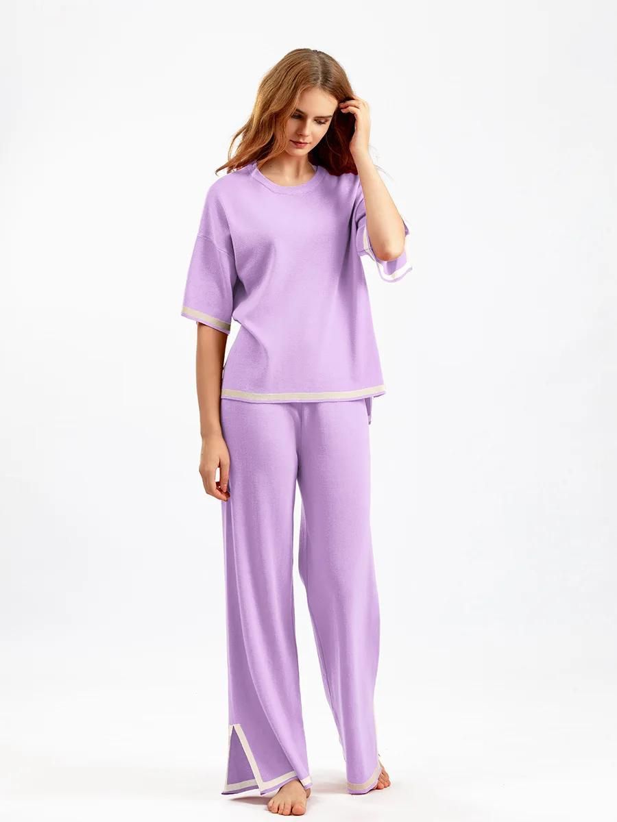 ensemble t-shirt et pantalon pour femme