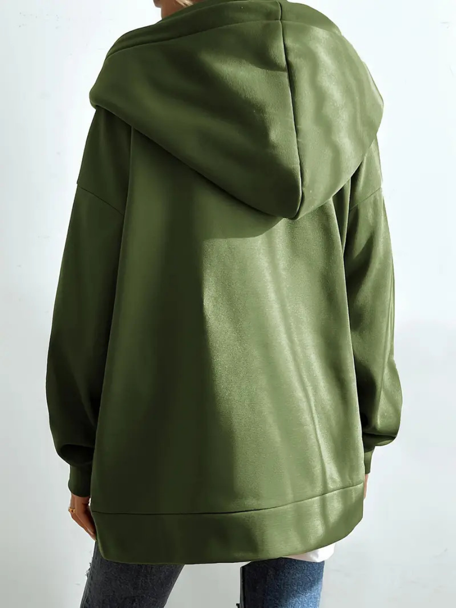 long sweat à capuche