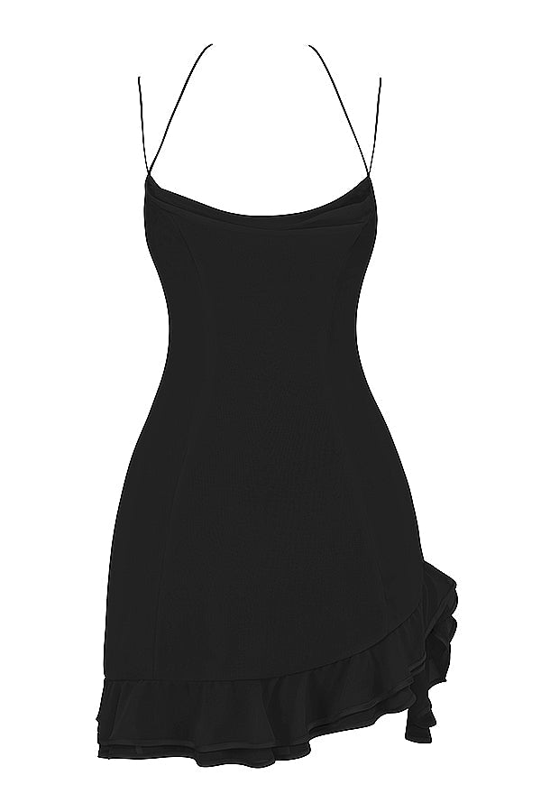 Mini-robe à volants