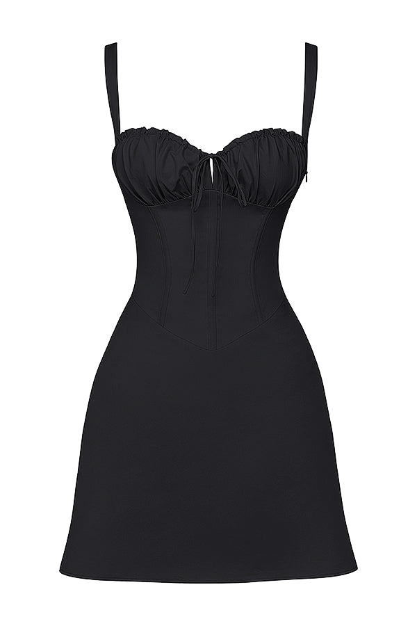 Mini-robe corset