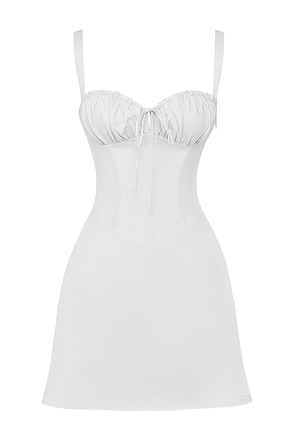 Mini-robe corset