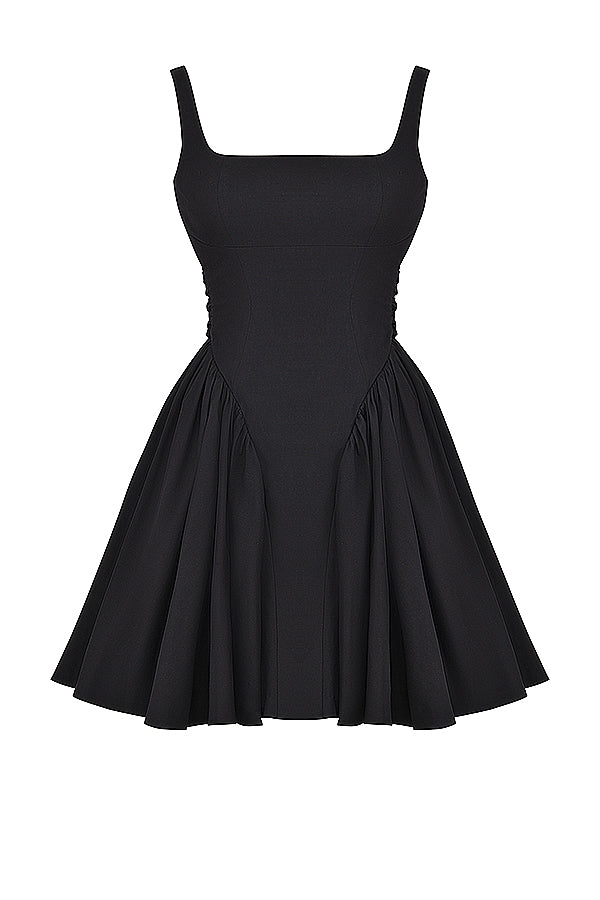 Mini-robe avec nàud