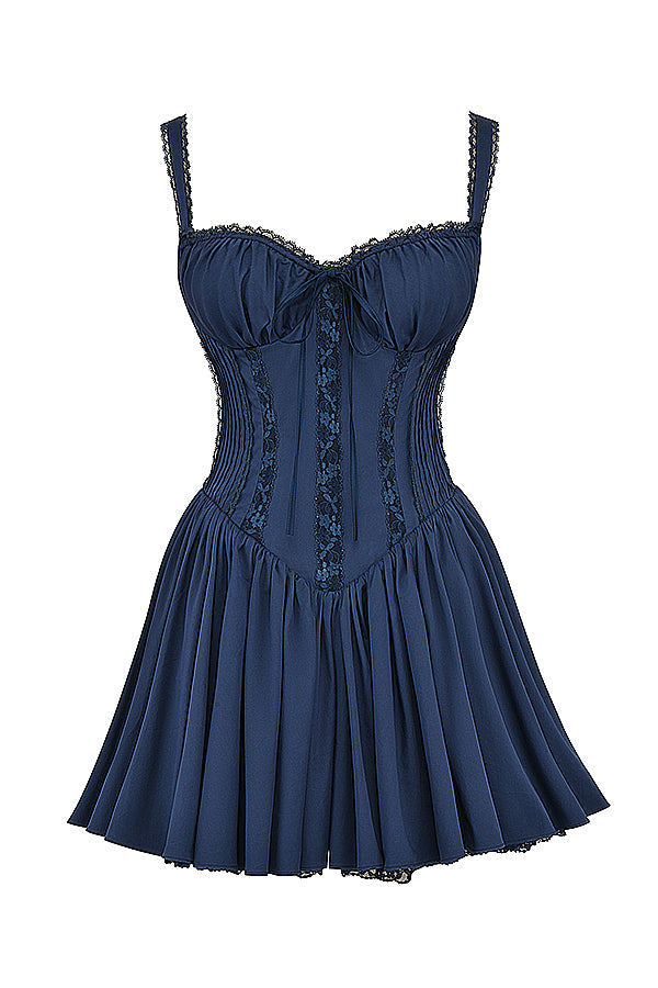 Mini-robe corset