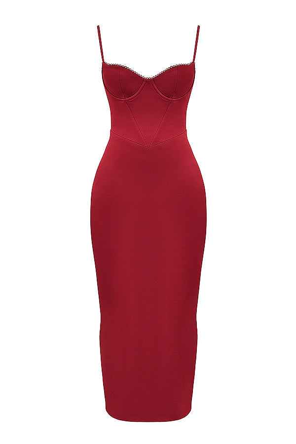 robe longue corset
