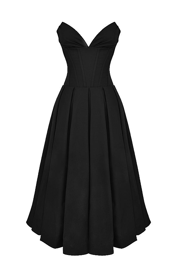 Jupe midi bustier