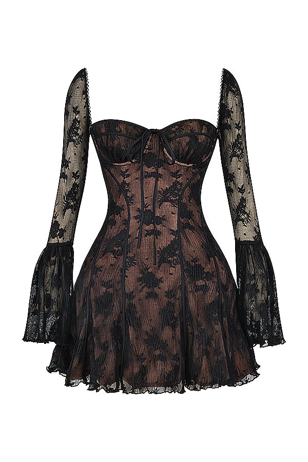 Robe corset Kanten