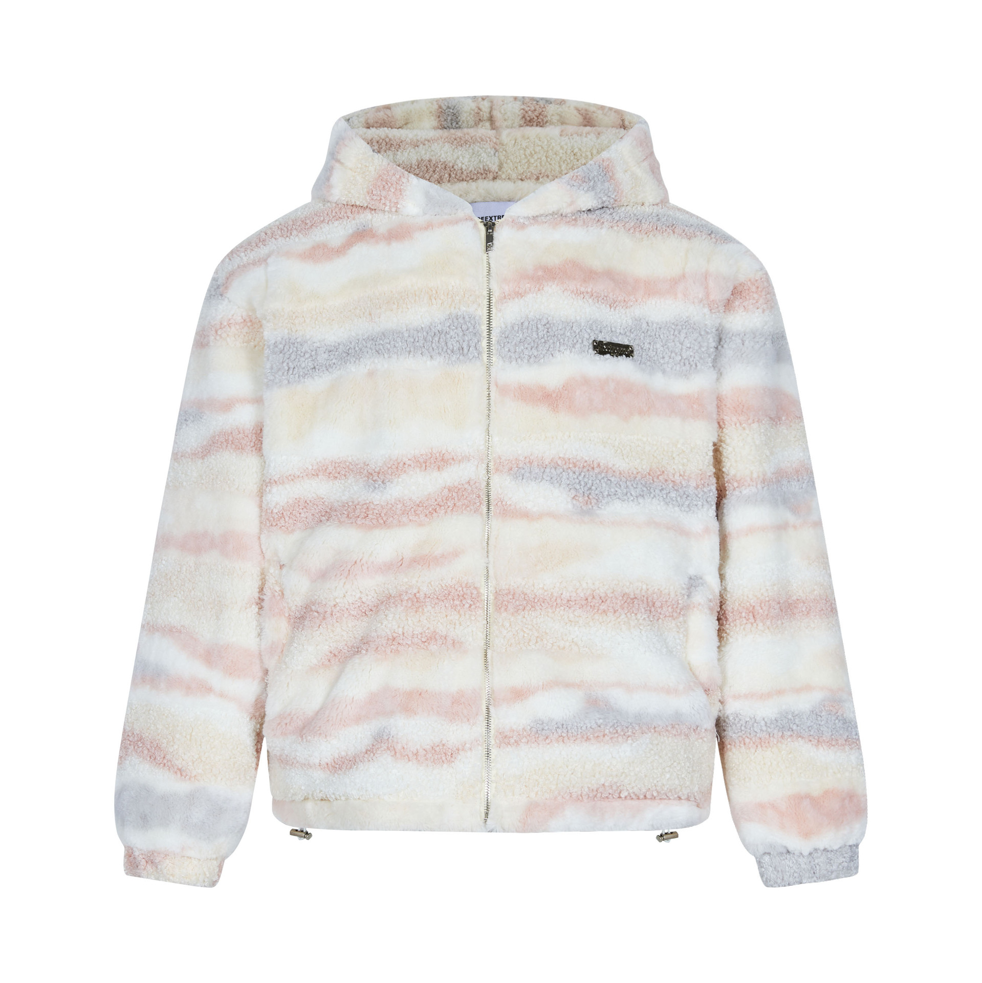 Veste tigre duveteuse