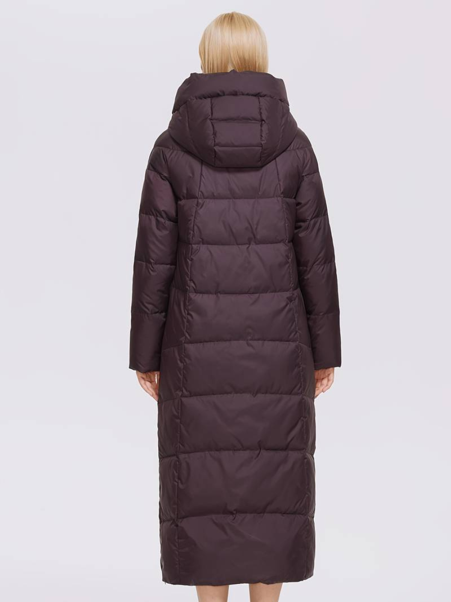 veste longue avec fermeture éclair