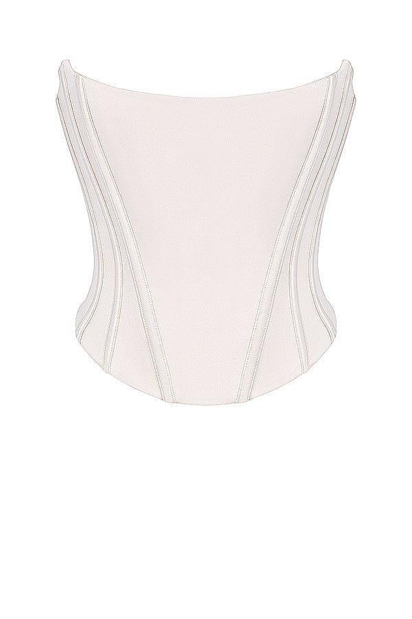 Corset avec dos en dentelle