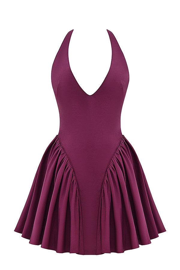 Mini-robe dos nu