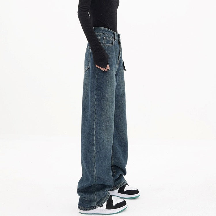 Droits jeans décontractés amples