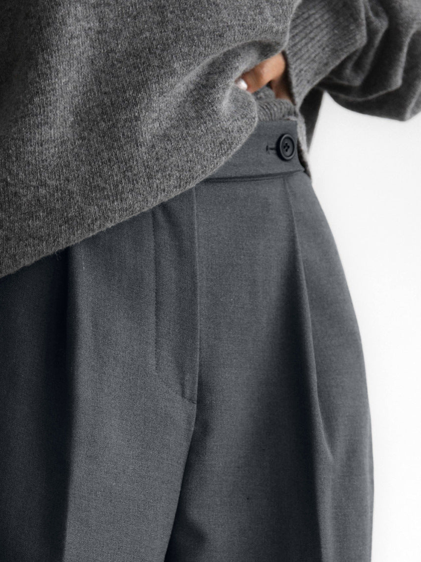 Pantalon large classique
