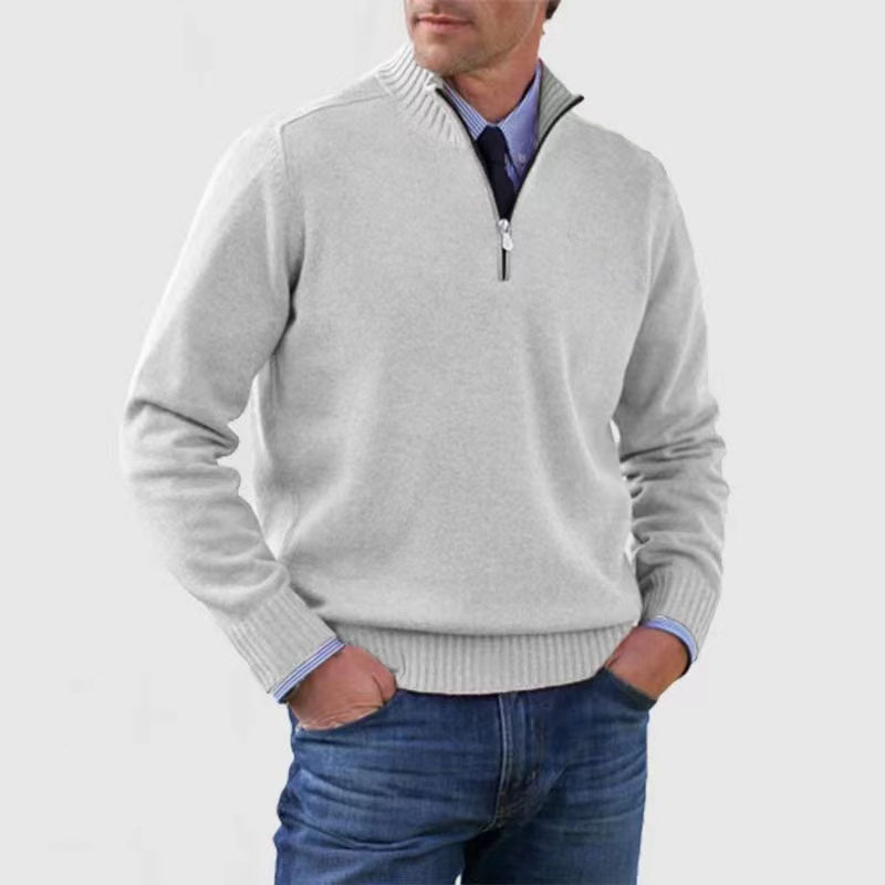 Pull demi-zip pour homme