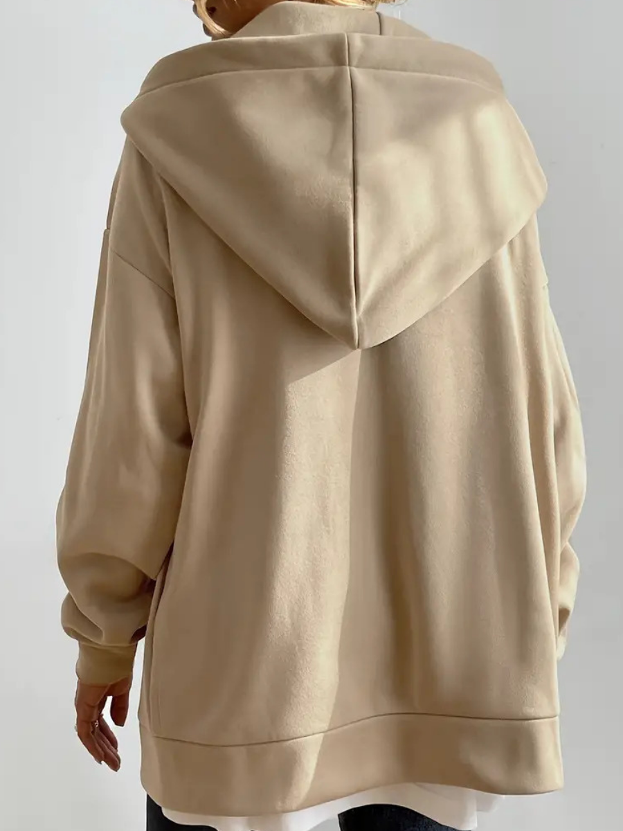 long sweat à capuche