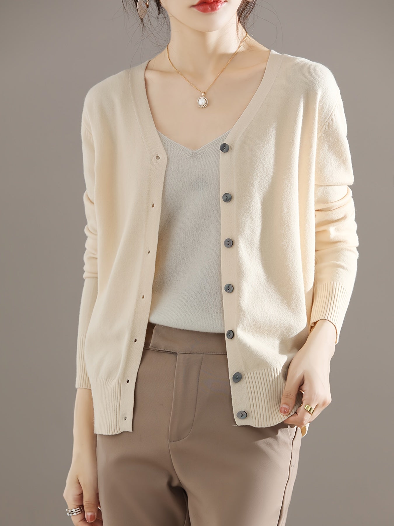 Cardigan classique élégant