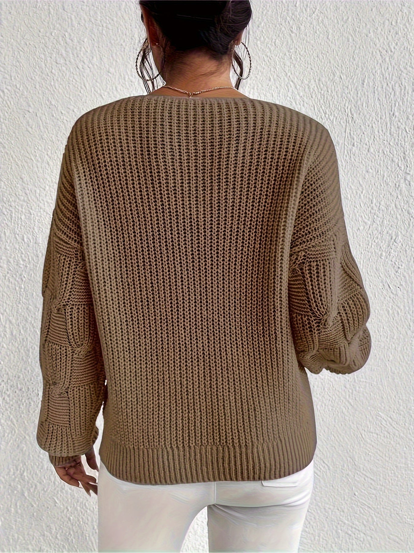Pull à col-V