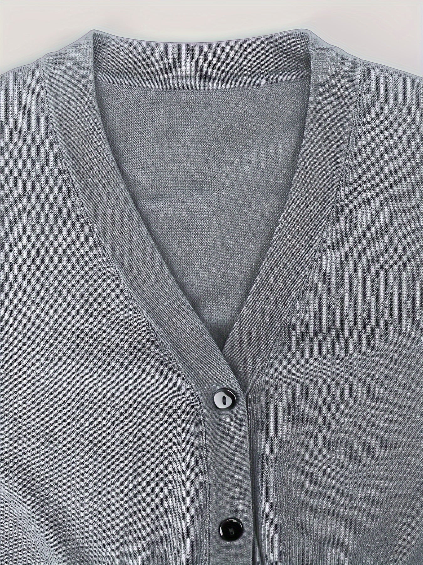 Cardigan boléro avec fermeture boutonnée