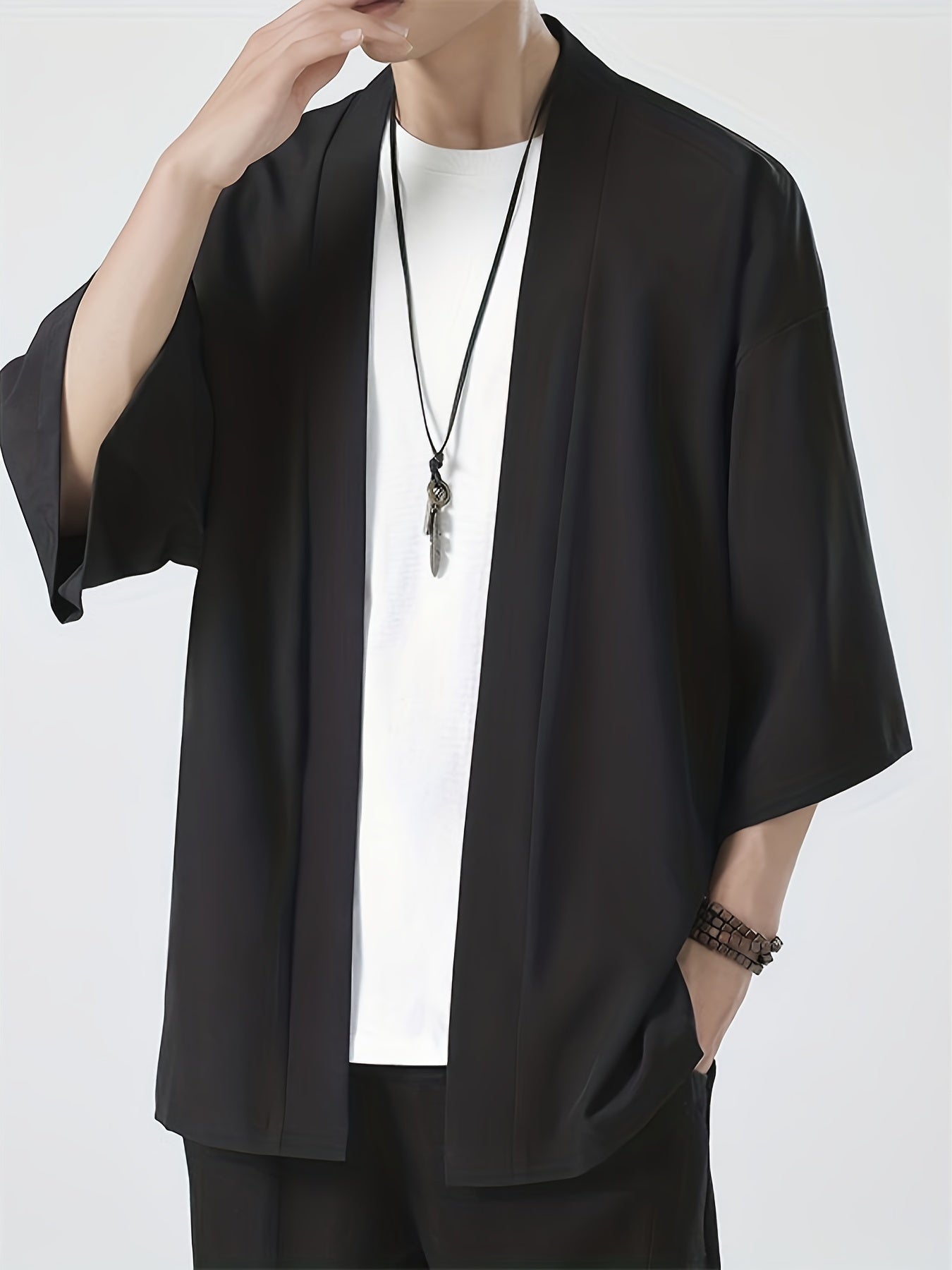 kimono chemise japonaise pour homme