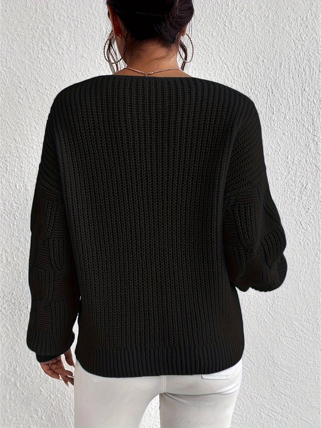 Pull à col-V