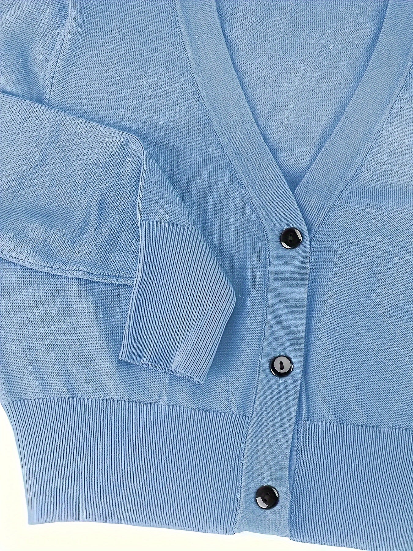 Cardigan boléro avec fermeture boutonnée