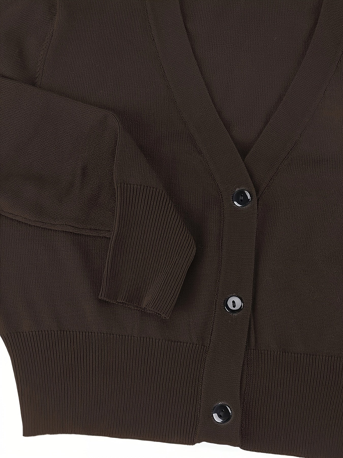 Cardigan boléro avec fermeture boutonnée