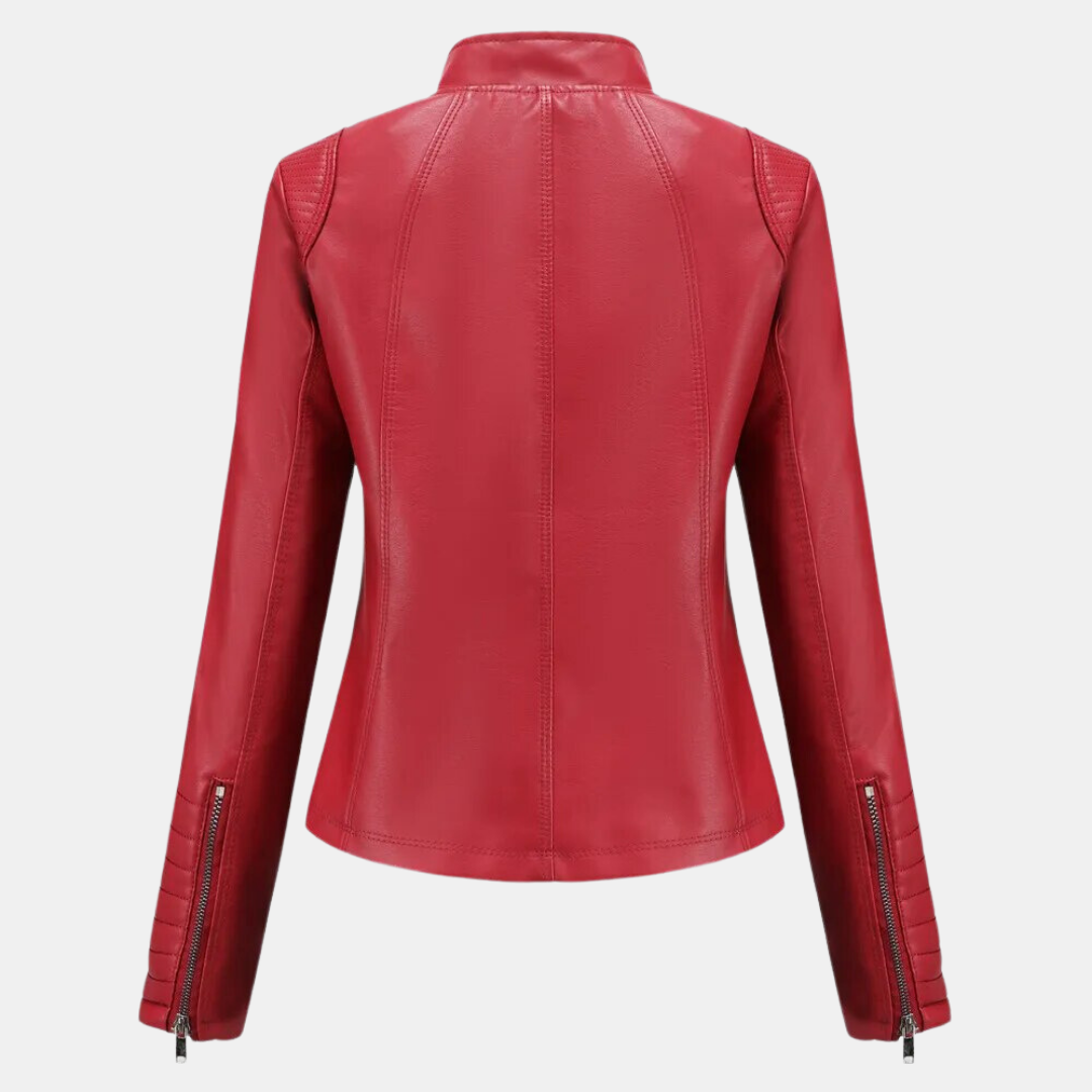 Veste pour femme en simili cuir