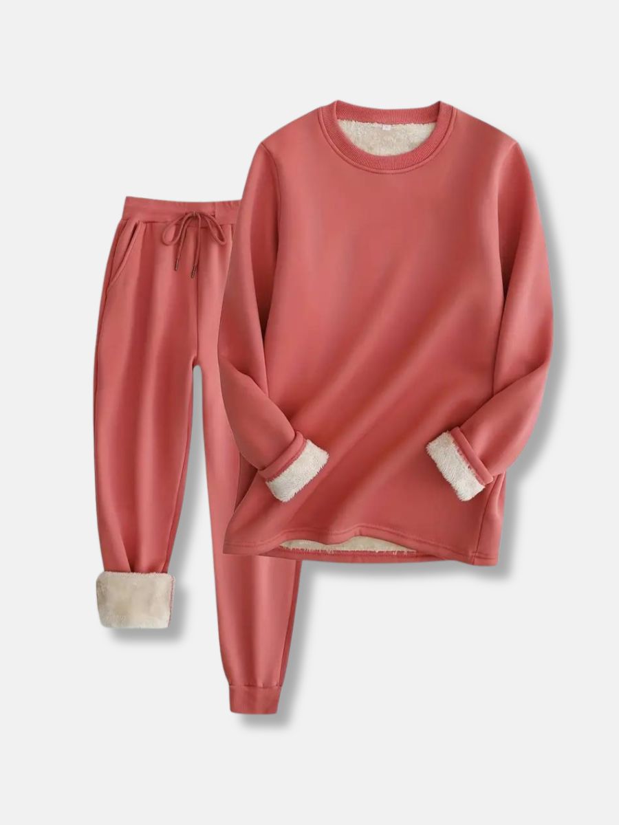 sweat-shirt à manches et pantalon de jogging à cordon