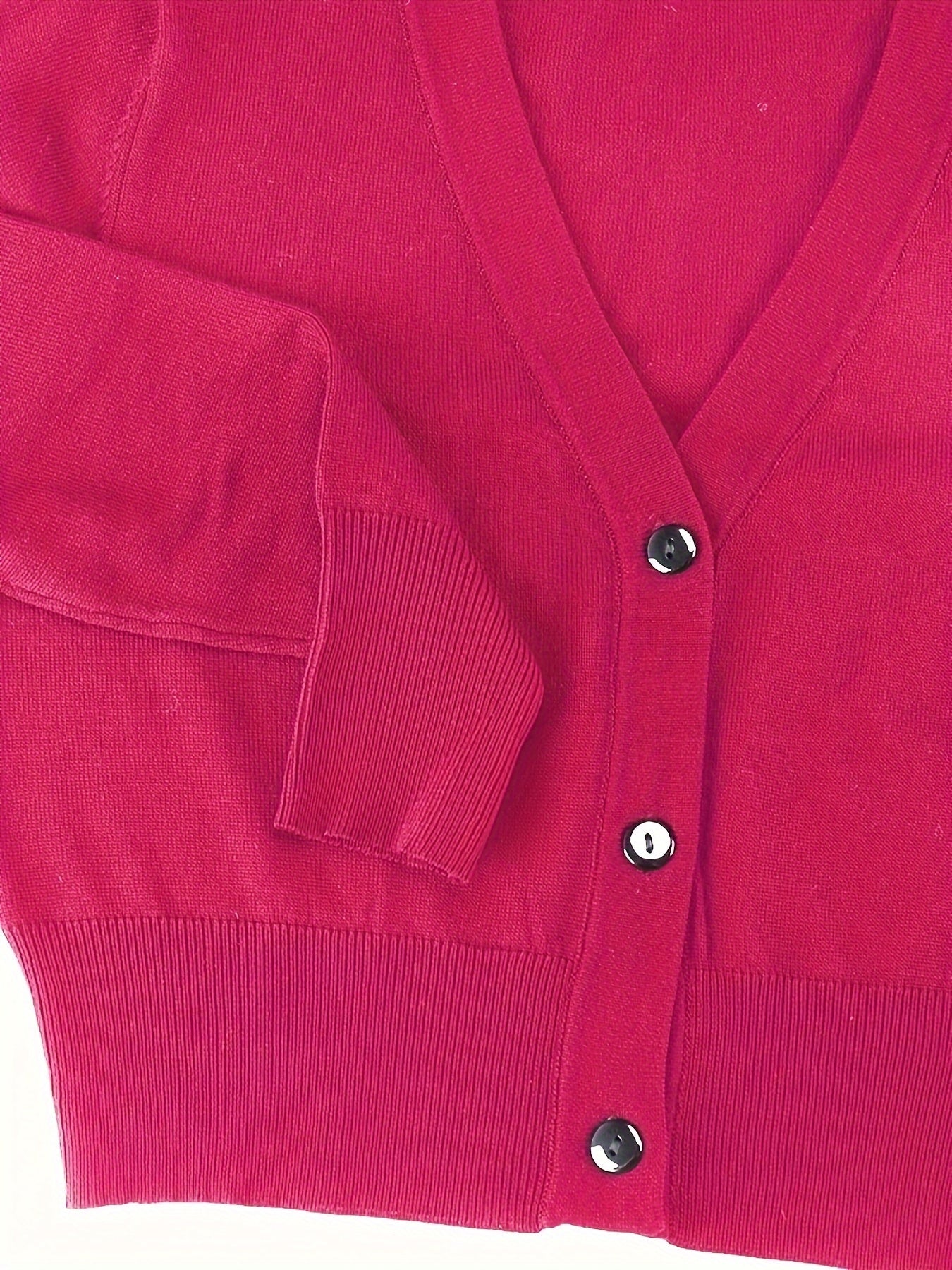 Cardigan boléro avec fermeture boutonnée