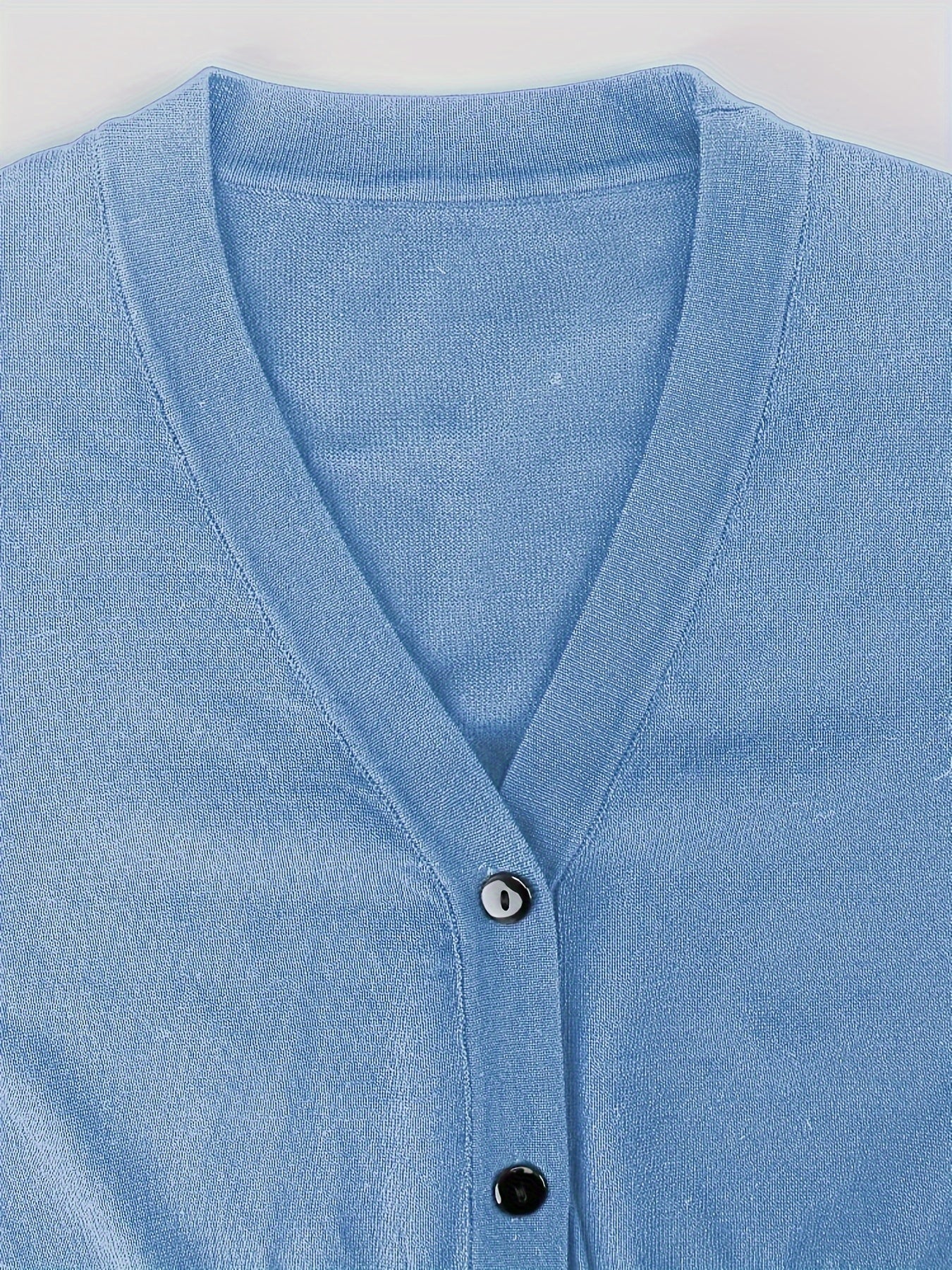 Cardigan boléro avec fermeture boutonnée