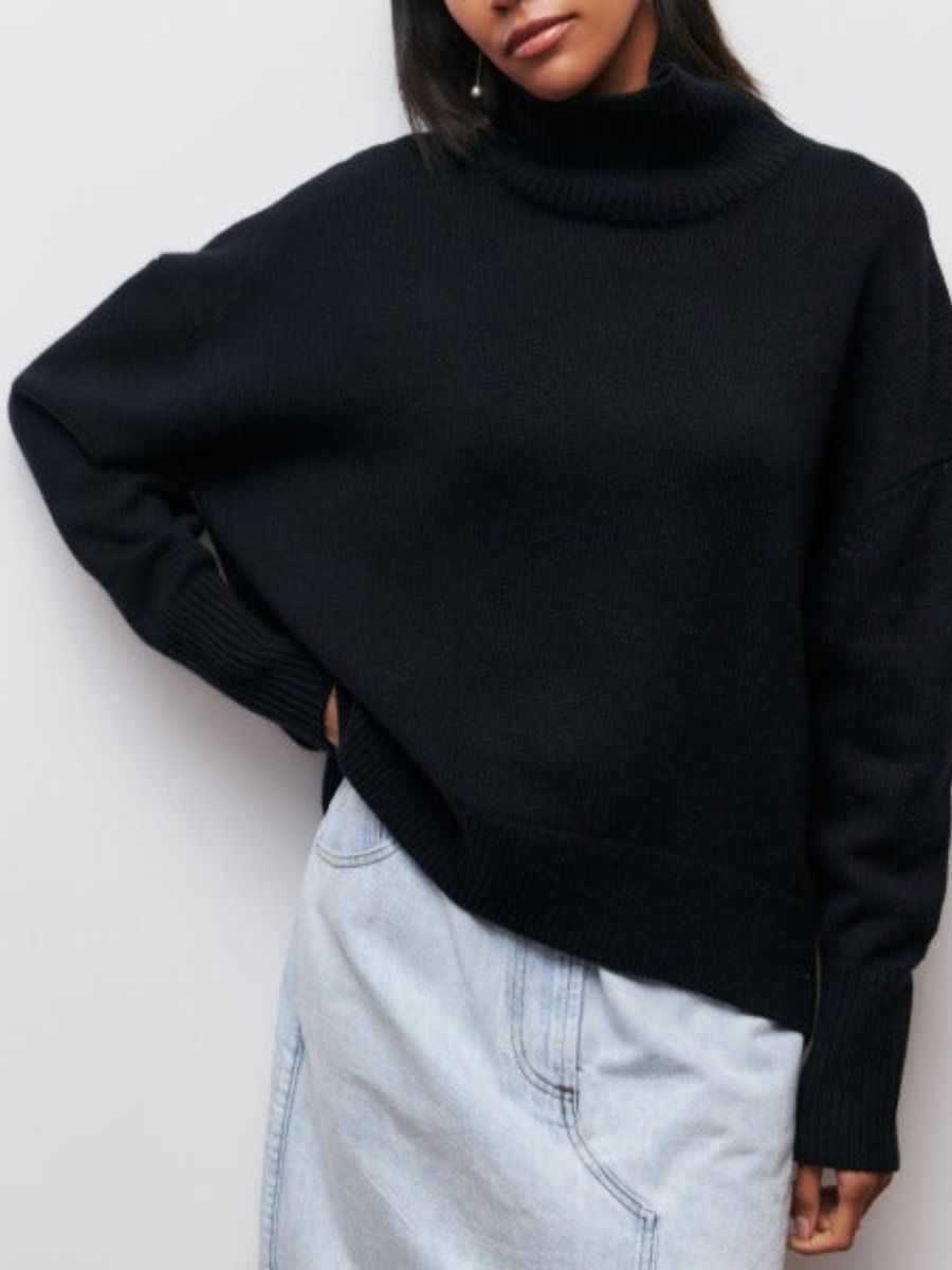 pull à col roulé