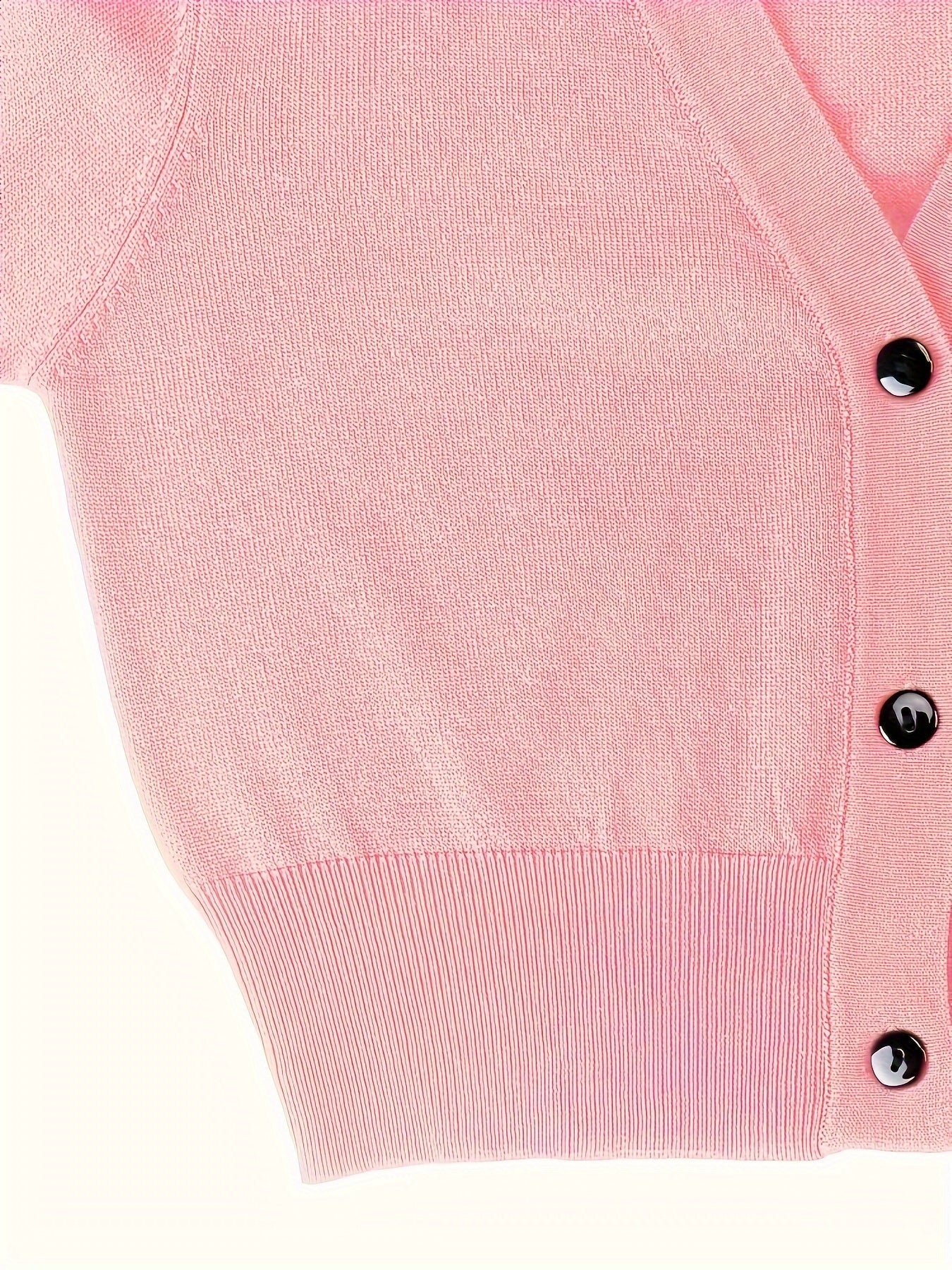 Cardigan boléro avec fermeture boutonnée