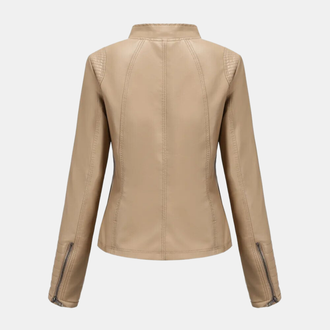 Veste pour femme en simili cuir