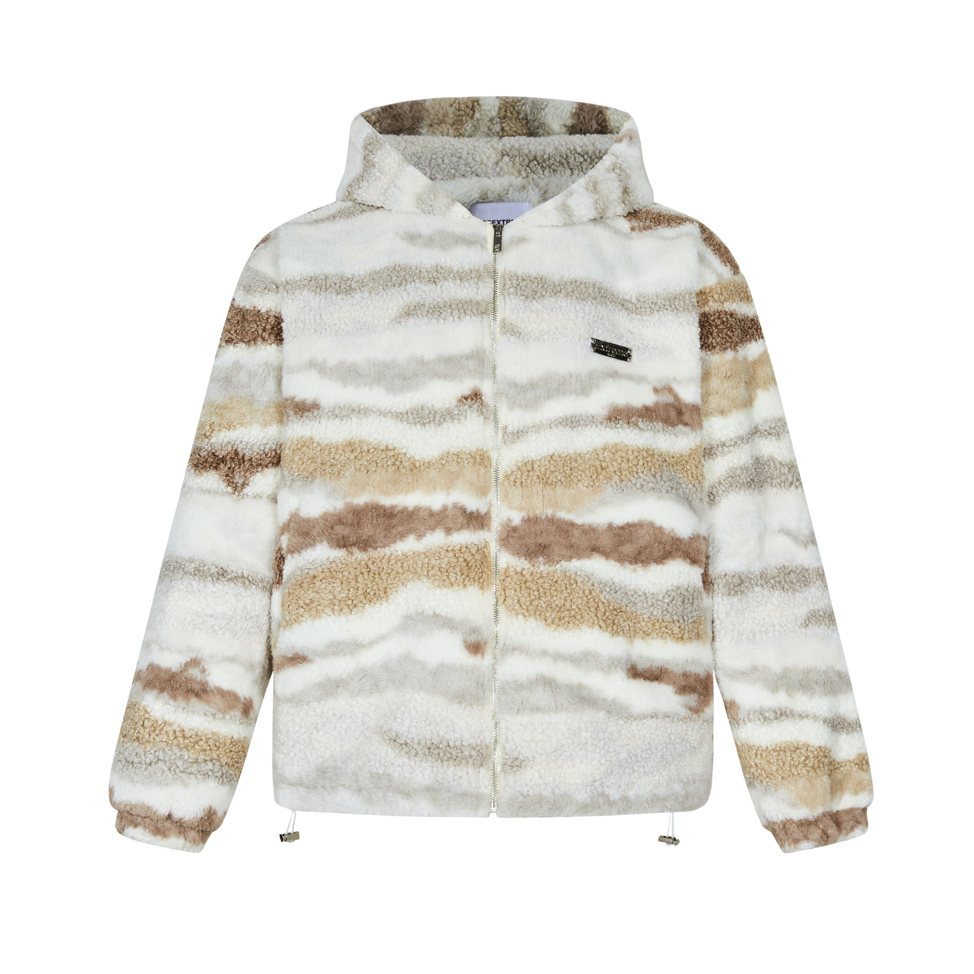 Veste tigre duveteuse