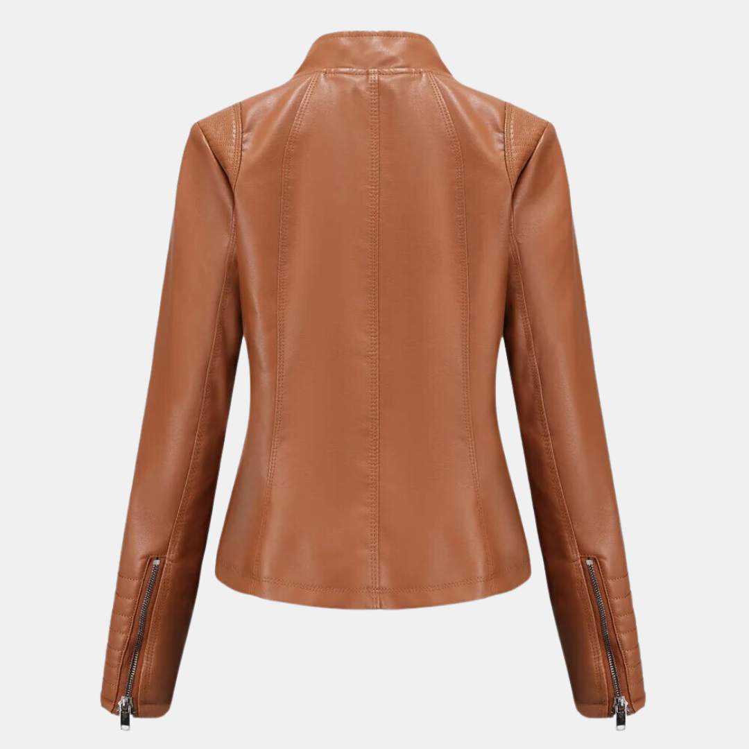 Veste pour femme en simili cuir