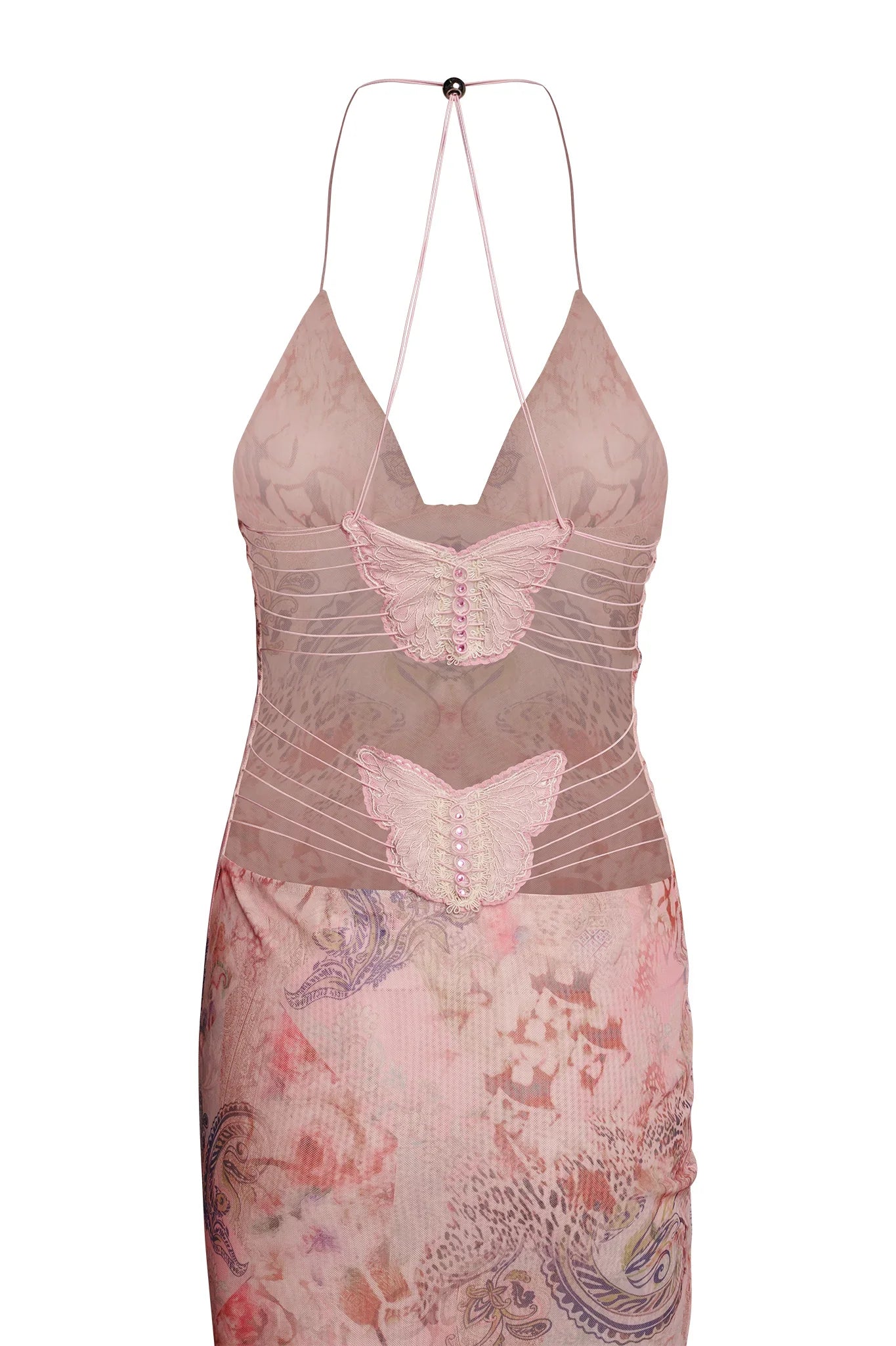 Robe avec dos papillon