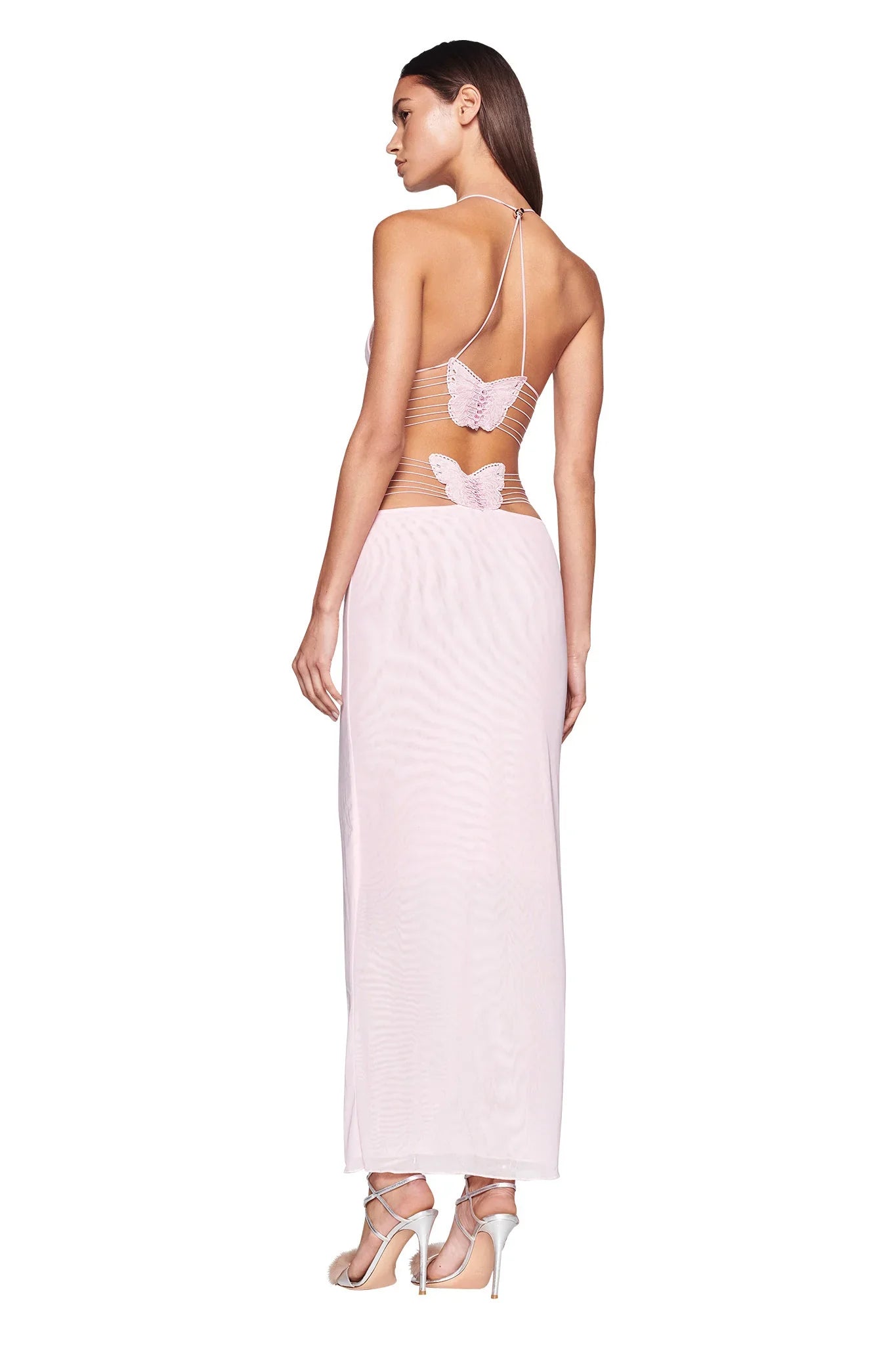 Robe avec dos papillon