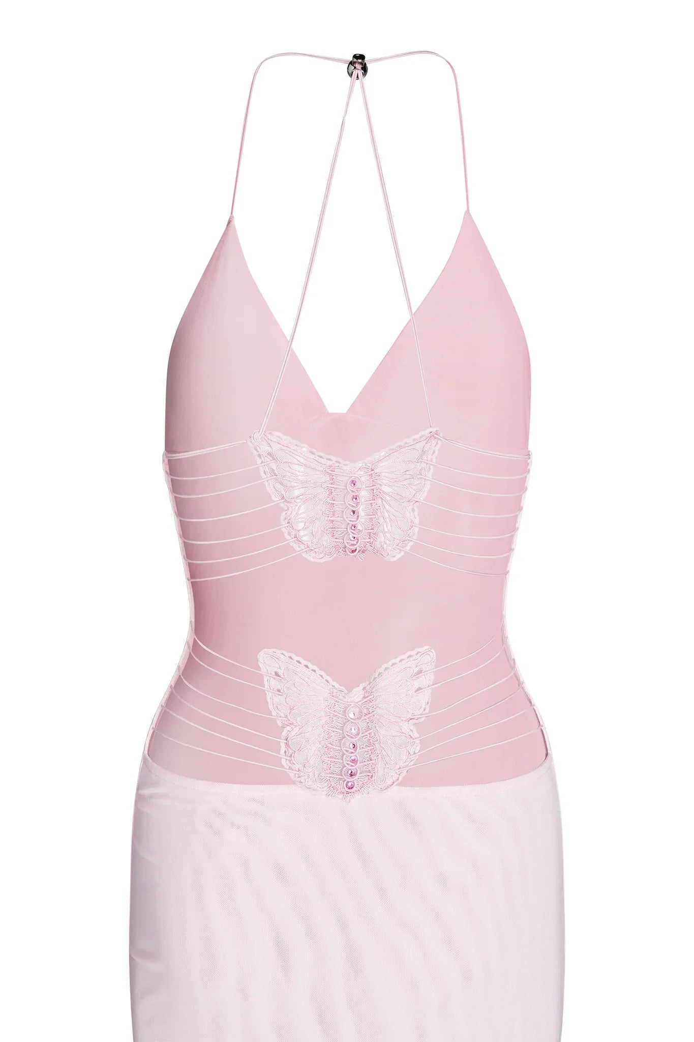 Robe avec dos papillon