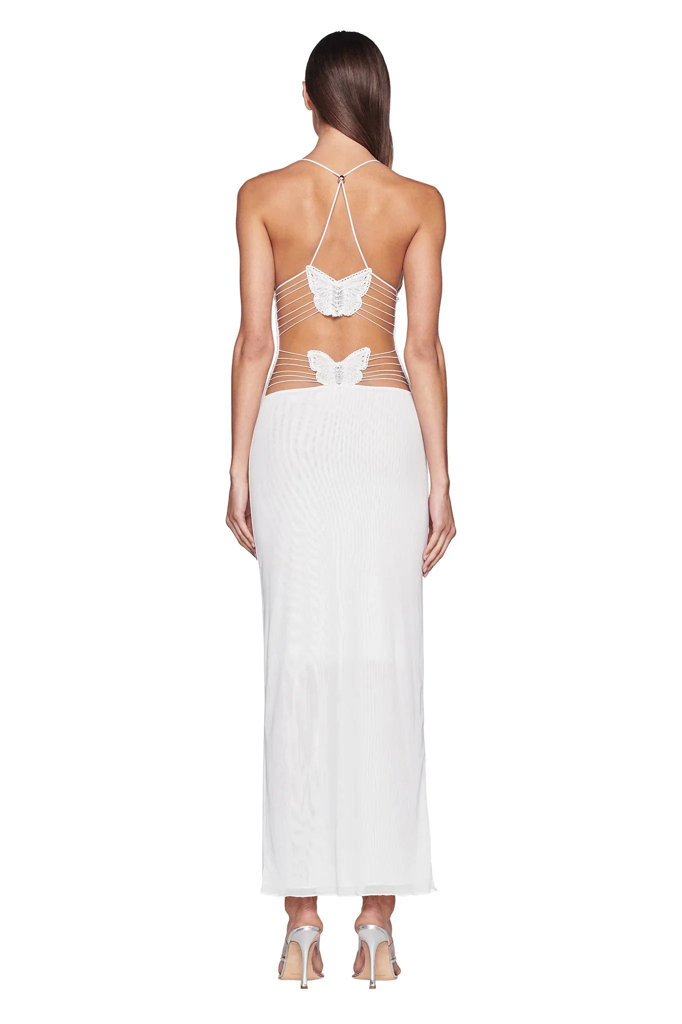 Robe avec dos papillon