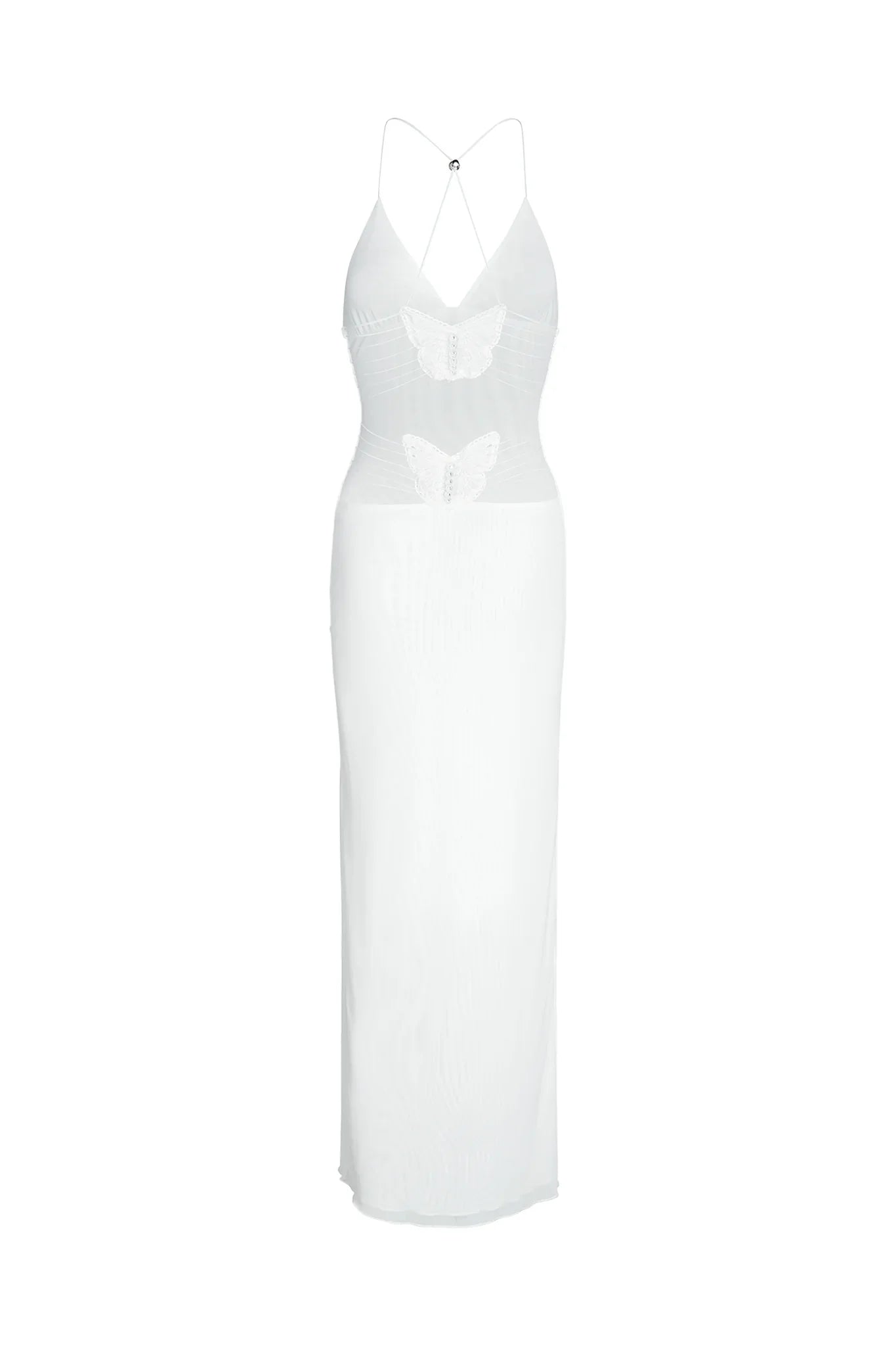 Robe avec dos papillon
