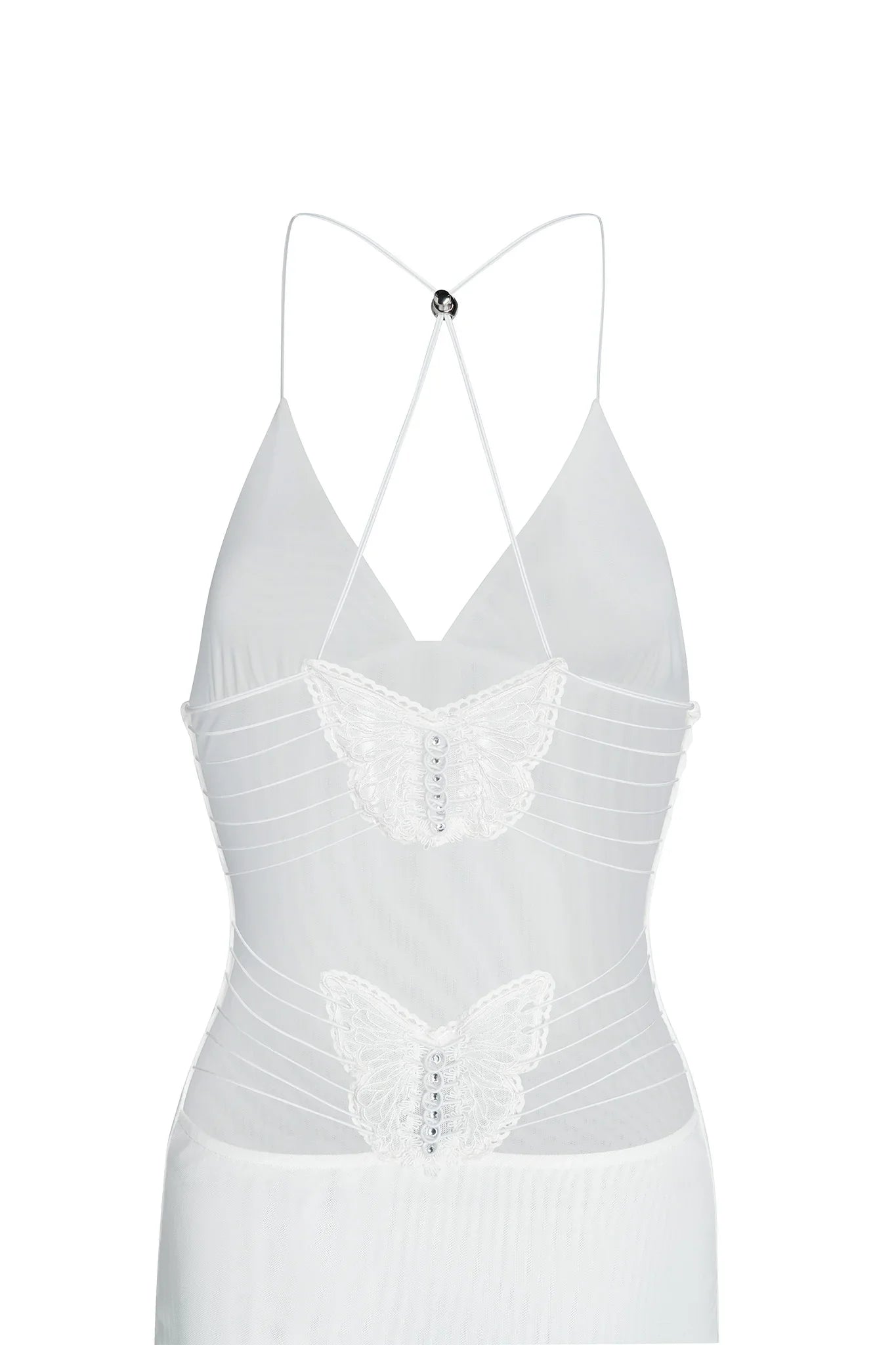 Robe avec dos papillon