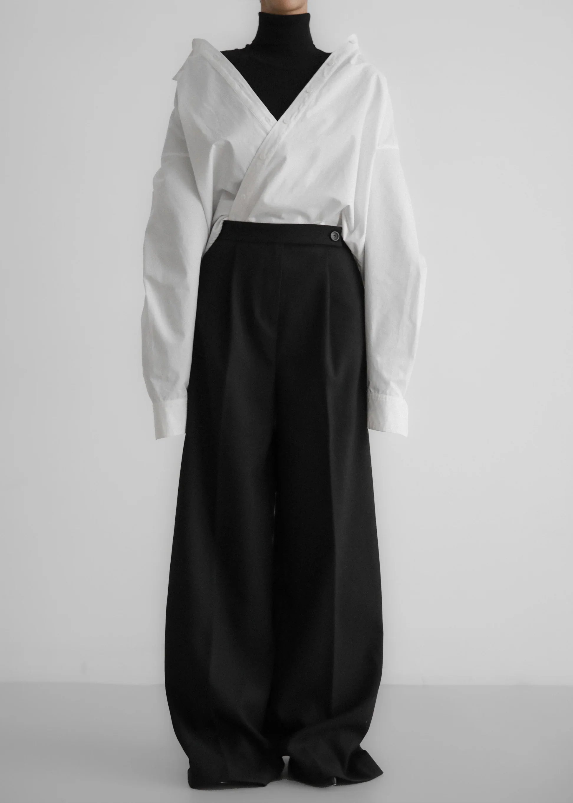 Pantalon large classique