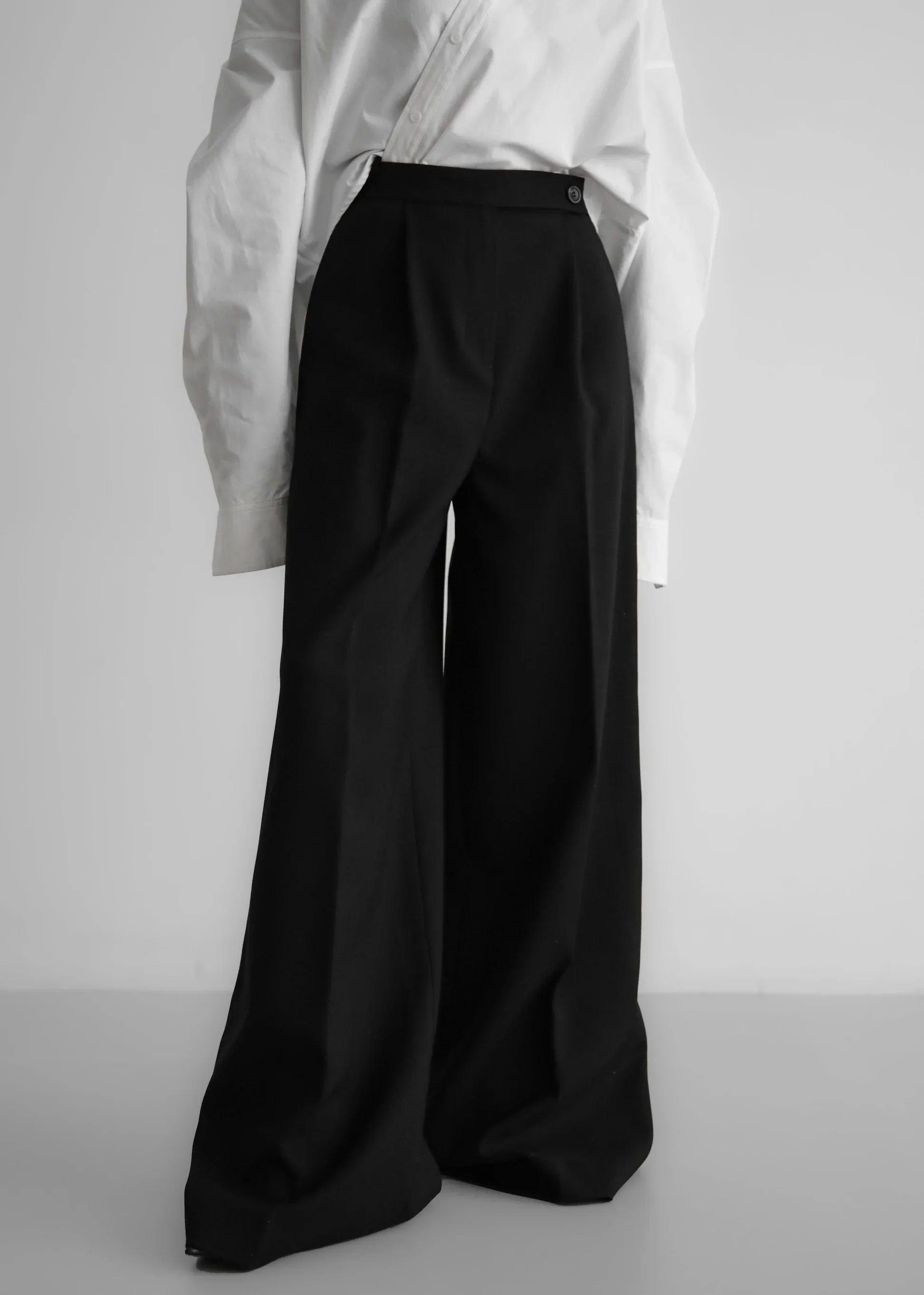Pantalon large classique