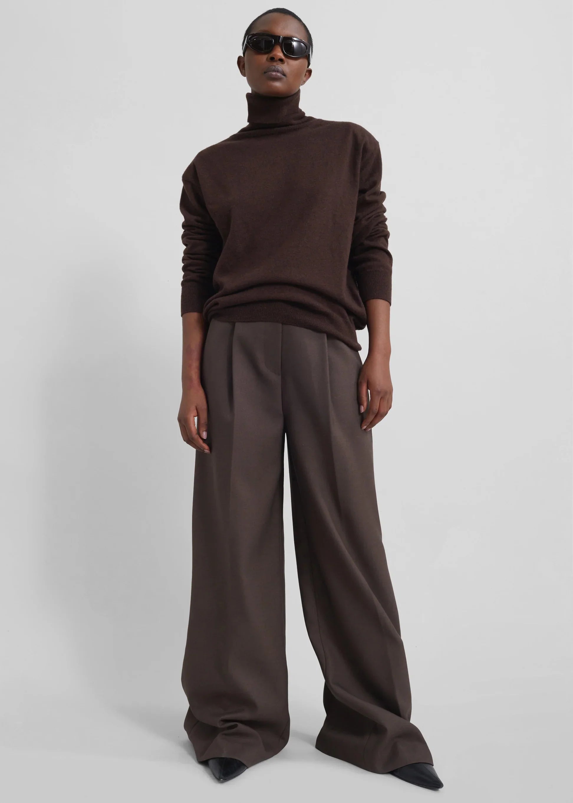 Pantalon large classique