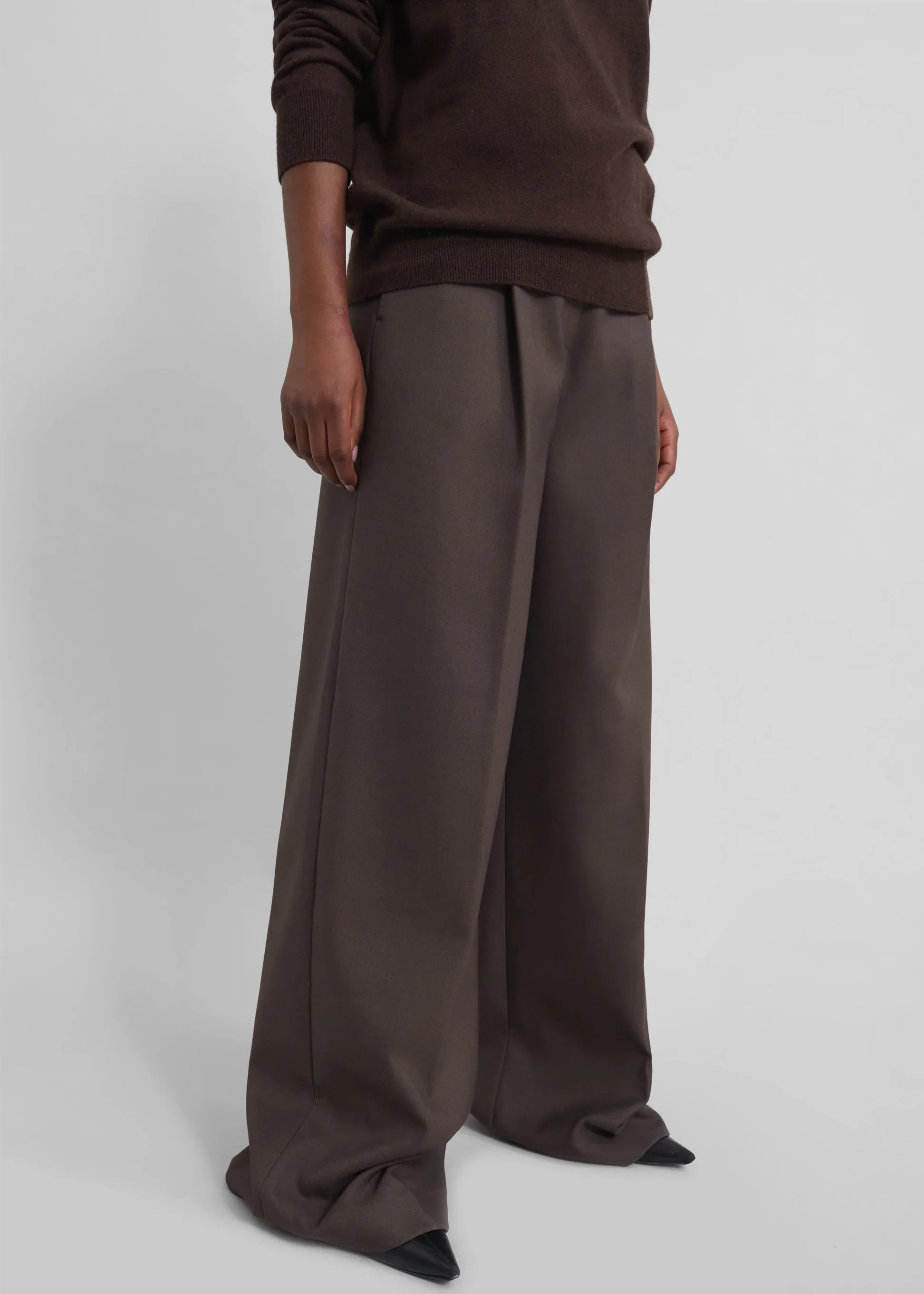 Pantalon large classique
