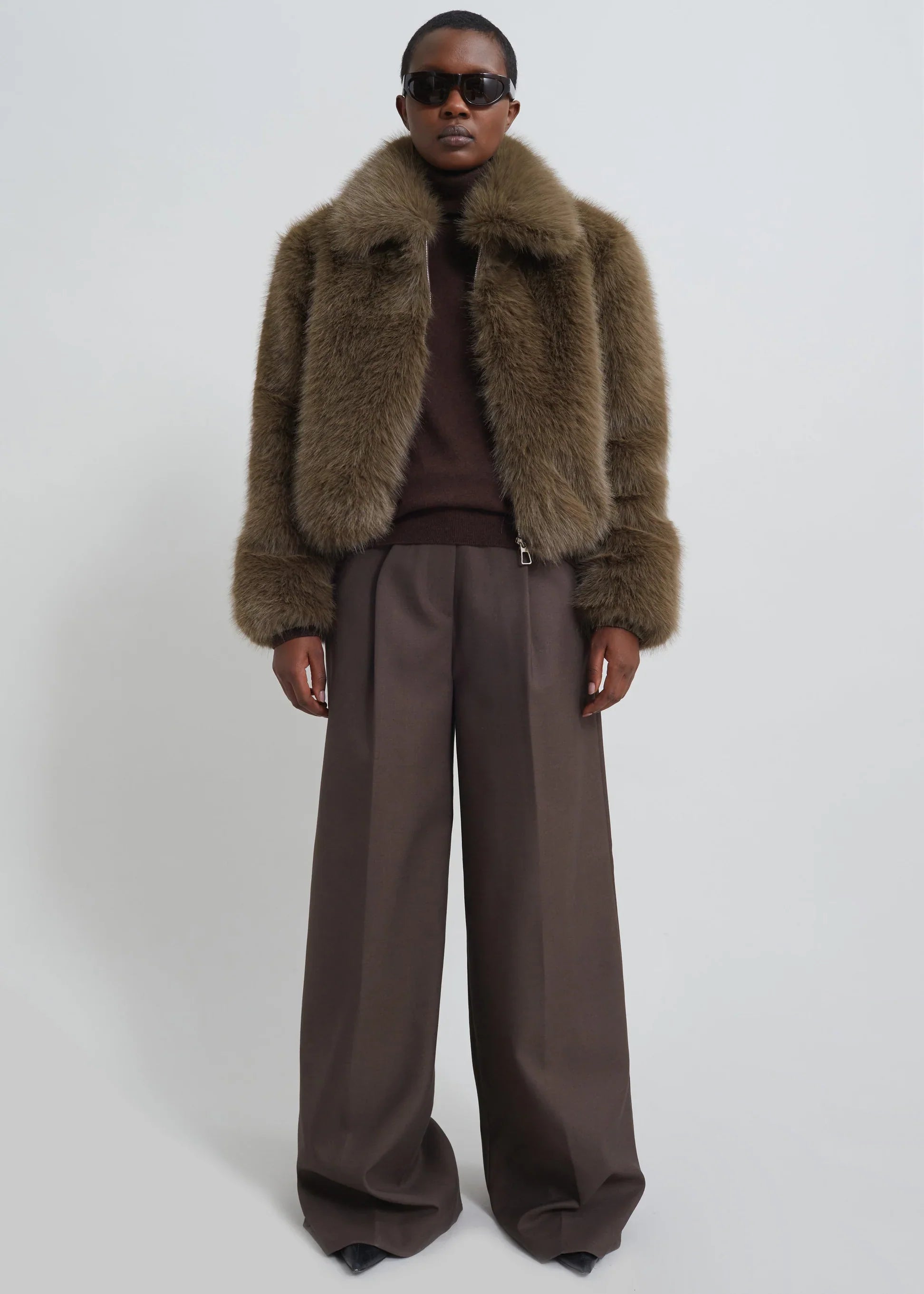 Pantalon large classique