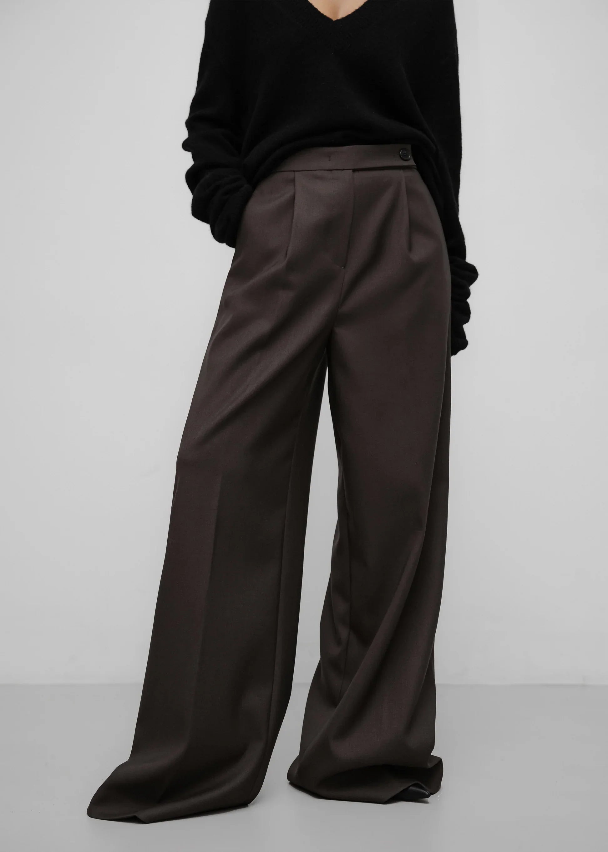 Pantalon large classique