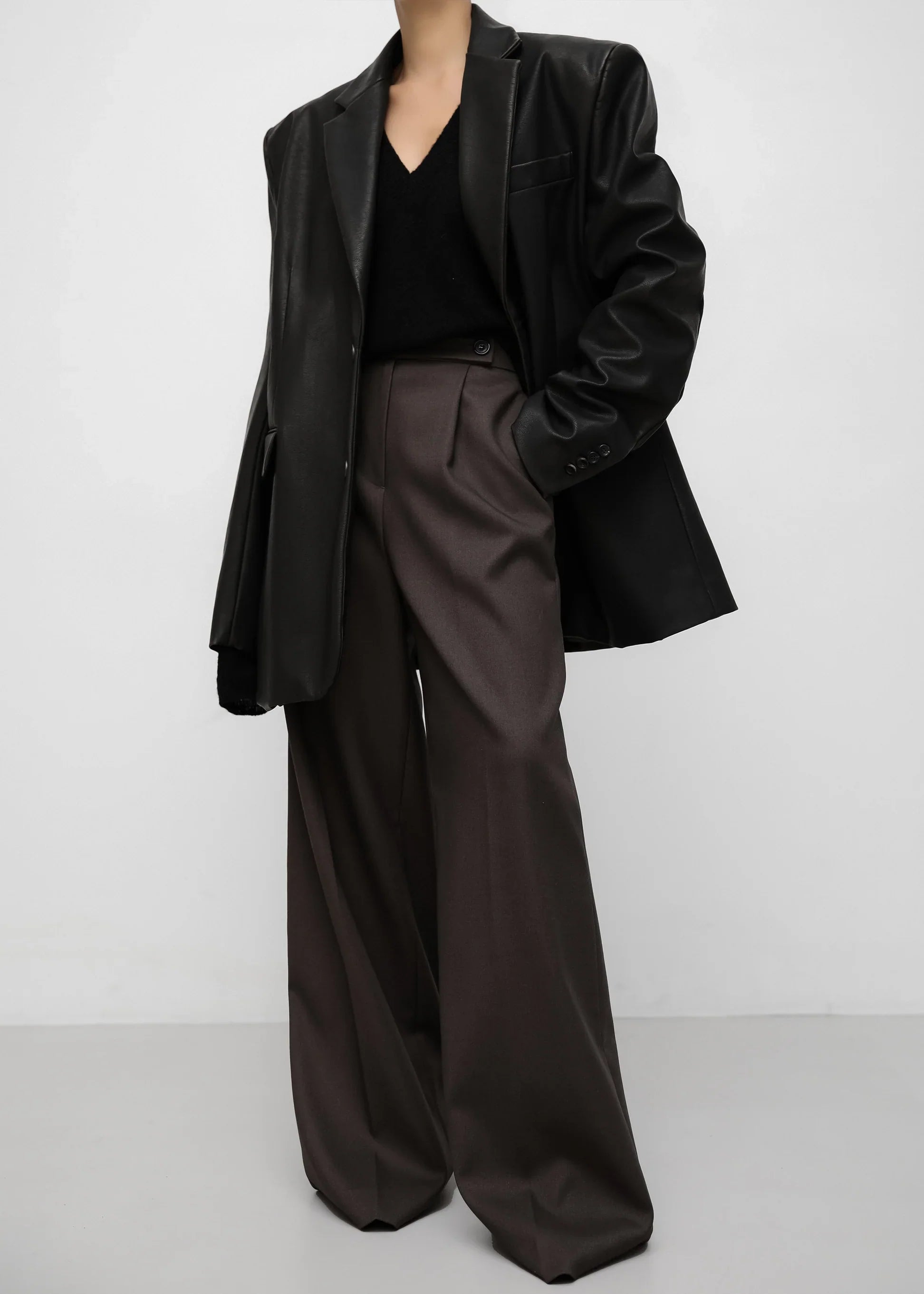 Pantalon large classique